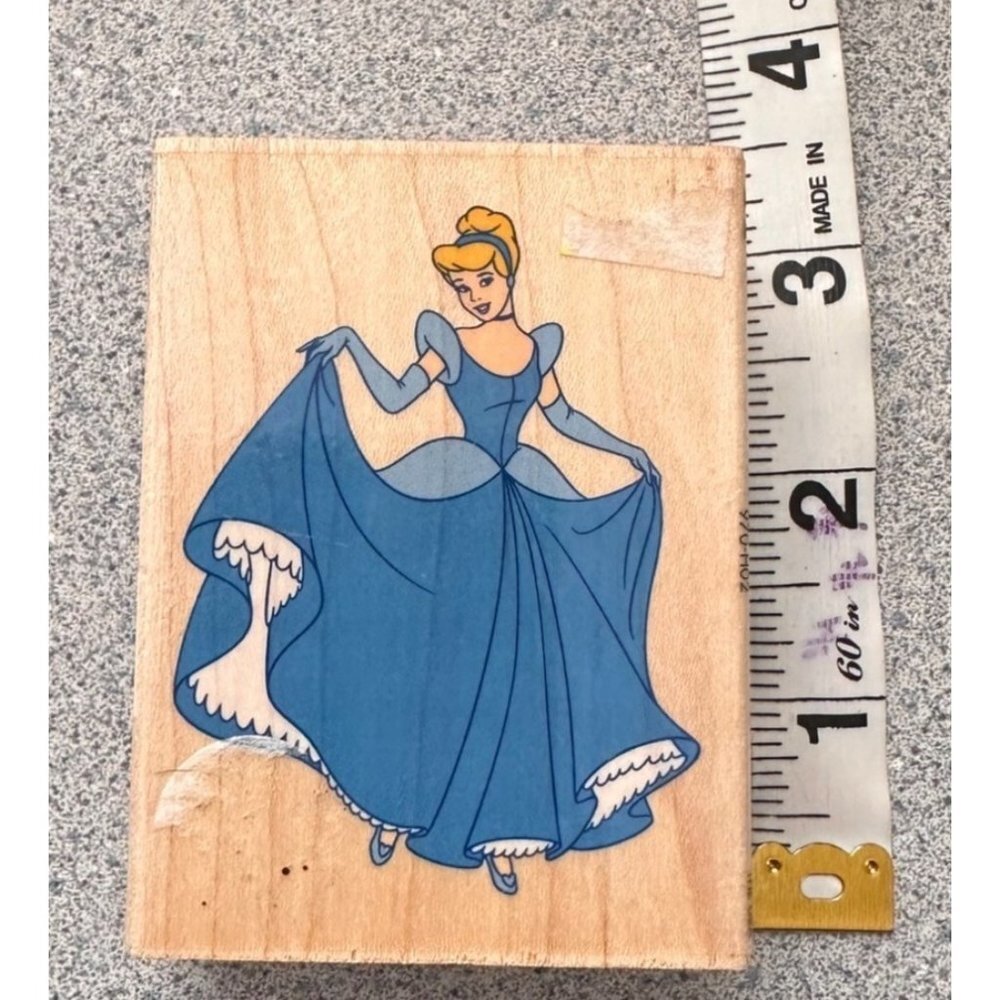 Disney Cinderella Rubber Stamp All Night Media